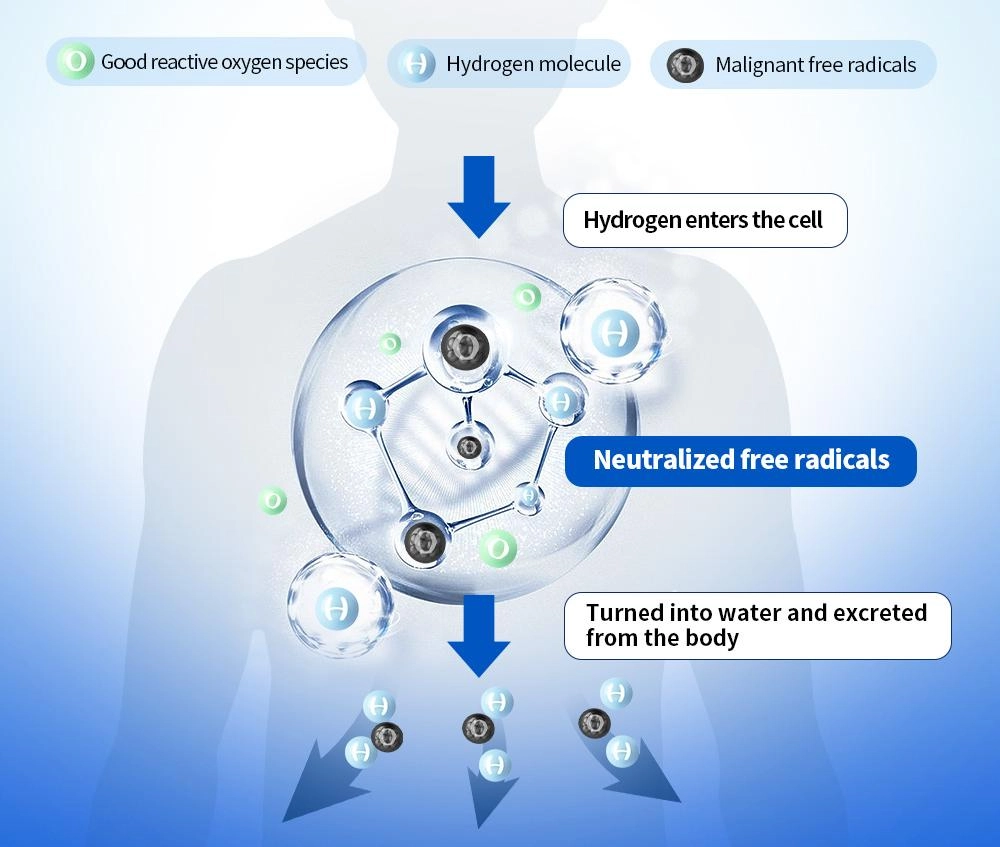 portable hydrogen inhaler