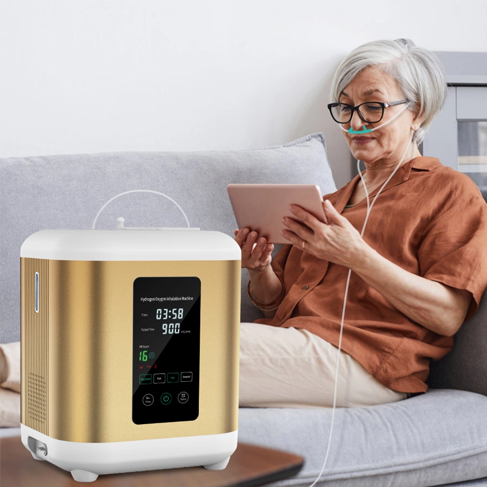 Suyzeko 900ml/min Hydrogen Inhalation Machine | PEM Technology 99.99% Purity for Optimal Health