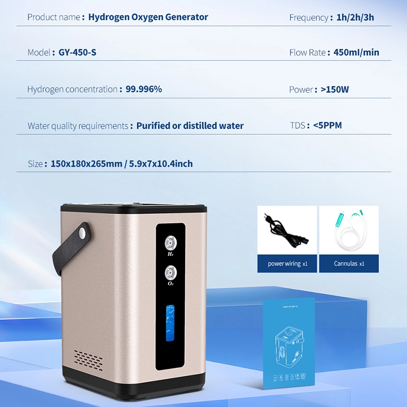 home hydrogen inhalation machine 