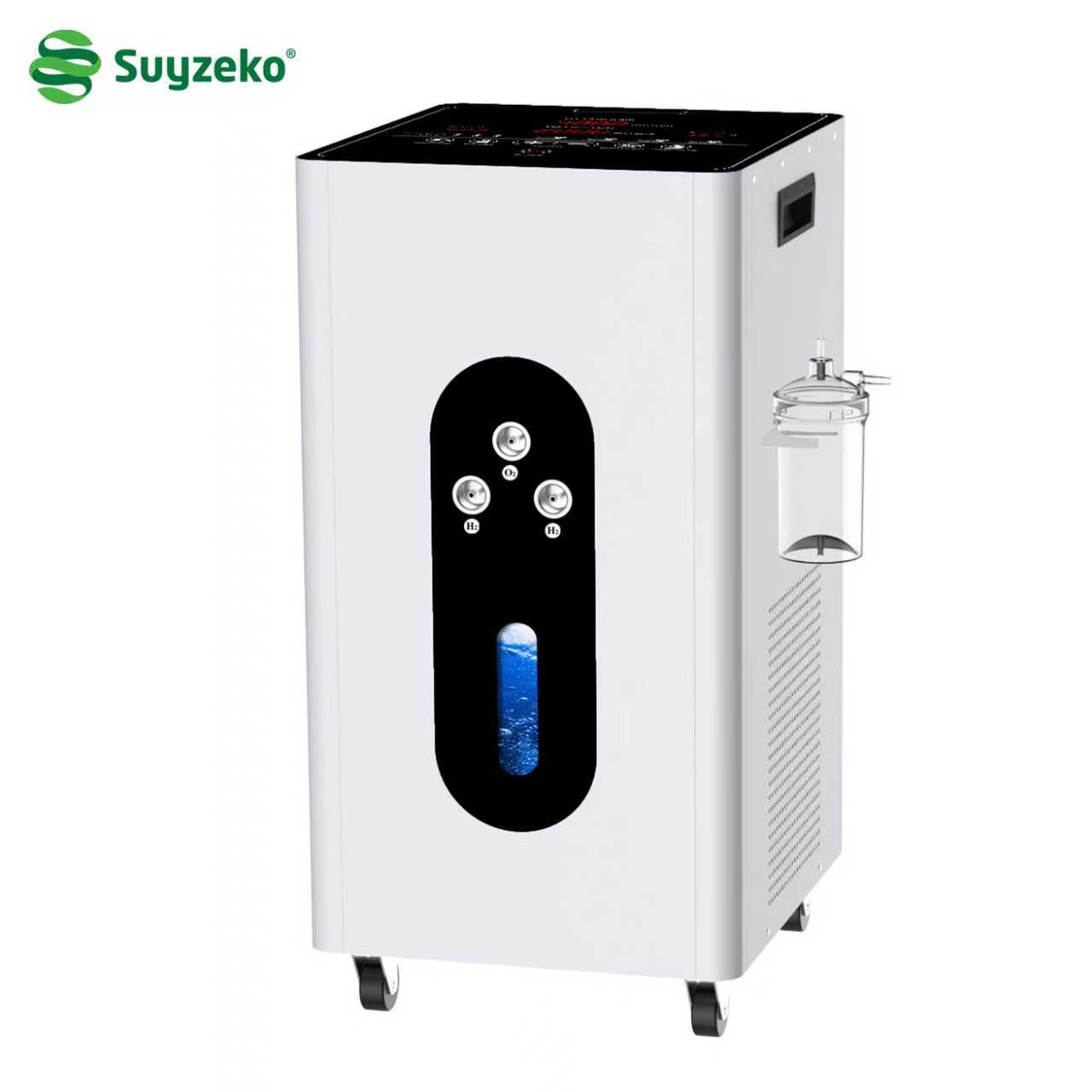Suyzeko 6000ml/min Hydrogen Inhalation Machine | PEM Technology & 99.99% High Purity for Wellness