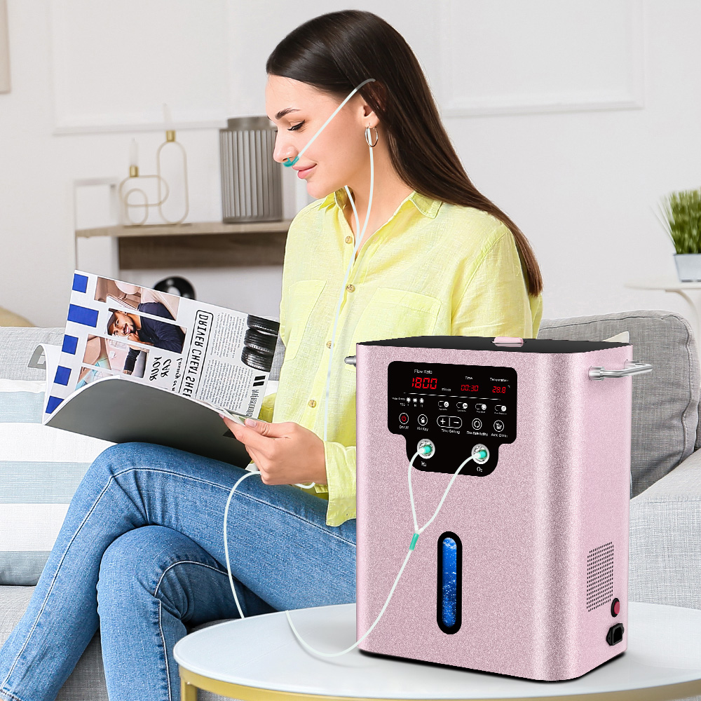 Suyzeko 1800ml/min Professional-Grade Hydrogen Inhalation Machine | PEM Technology & 99.99% High Purity