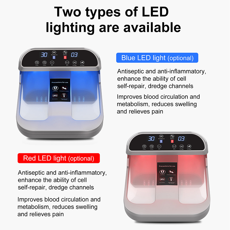 Terahertz foot massage device