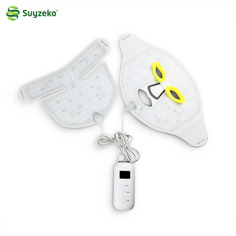 Suyzeko 7-Color Silicone Portable Facial and Neck Beauty Mask