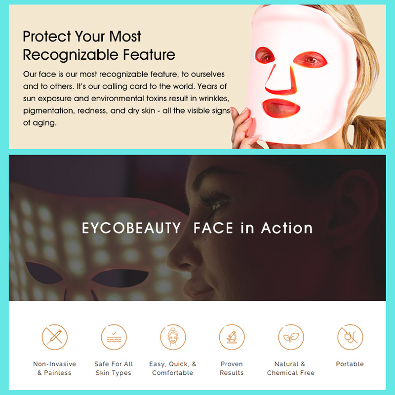 light therapy facial mask