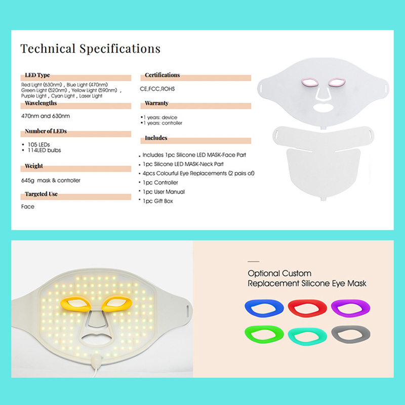 light therapy facial mask